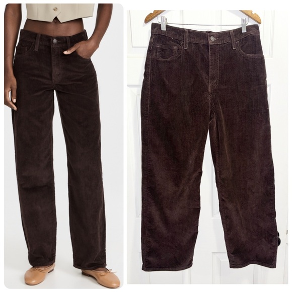 Levi's Pants - Levi’s Baggy Dad Corduroy Pants Chocolate Brown Loose Straight Leg Jeans Size 29